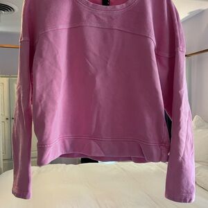 bobi Pink Long Sleeve Sweatshirt